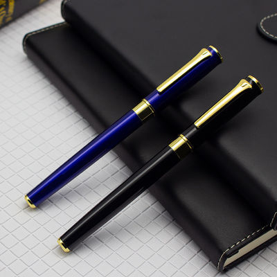 kopen 0.5mm Metal Roller Ball Pen Bedrijfscadeau Reclame Neutrale Pen Met Kap online vervaardiging