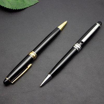 comprare Classic Twist Ballpoint Pen 1.0mm Business Office Metal Ballpoint Signature Pen fabbricazione online