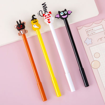 Buy Creative Halloween Theme Gel Pen 0.5mm Cartoon Pumpkin Bat Ghost Gift Gel Pen online manufacture