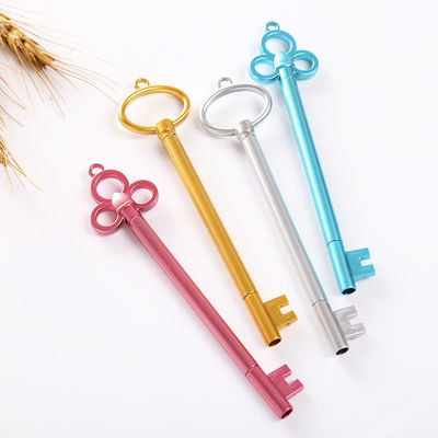 comprar Pluma creativa en forma de llave de 0,5 mm de color dulce Pluma de gel de plástico para estudiante Fabricación en línea