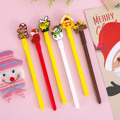comprar Serie de Navidad Neutral 0.5mm Black Water basado en dibujos animados de regalo Gel de pluma Fabricación en línea