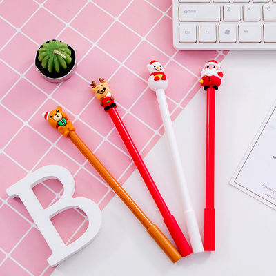 Buy Colorful 3D Christmas Theme 0.5mm Gel Pen Creative Gift Small Prizes Neutral Pen online manufacture