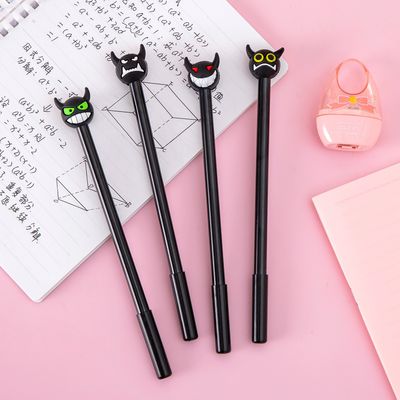 Buy Halloween Plastic Black Ghost Gel Pen Creative Cool Gift Devil Signature Pen online manufacture