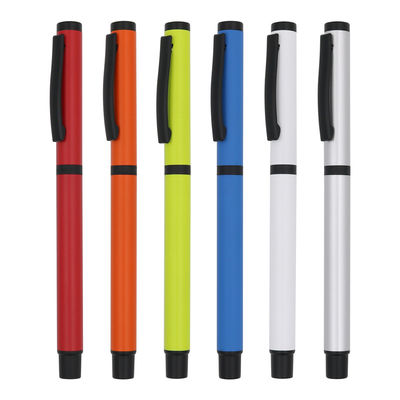 ซื้อ Multi Color Classic Roller Ball Pen 1.0mm Plug In Type Design สําหรับสํานักงานโรงเรียน การผลิตออนไลน์