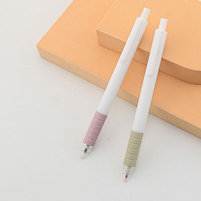 購入 0.5mm シンプル プラスチックプレス クリエイティブ ジェル インクペン 流暢な書き込み 柔らかい握り 迅速な乾燥インク オンライン製造