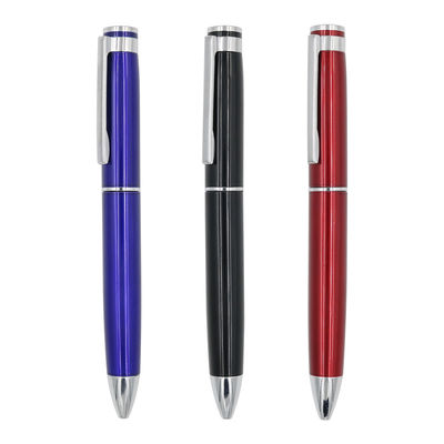 Buy Metal Thick Barrel Ballpoint Pen Customized Logo 1.0mm Twist Type Business Ball Pen online manufacture