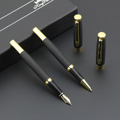comprar Regalo de negocios personalizado Pluma de fuente de doble uso Pluma de rodillo de metal de lujo Fabricación en línea