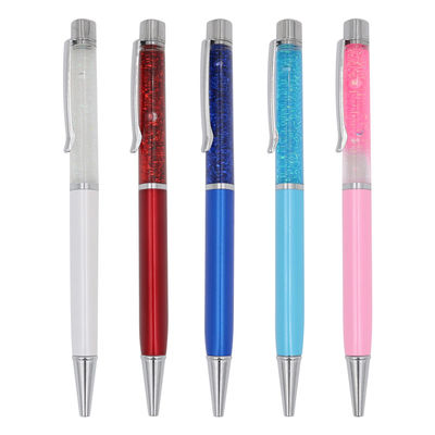 comprar Pluma de bolas creativa de metal de llenado de aceite triángulo barril torsión de regalo bolígrafos Fabricación en línea