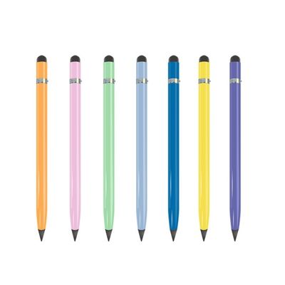 kopen Creatief metaal eeuwig potlood Multifunctioneel kleurrijk aanraakscherm Stylus Potlood online vervaardiging