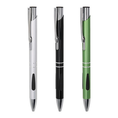 Buy School Stationery Classic Ballpoint Pen Aluminum Smooth Press Type Ball Pen online manufacture