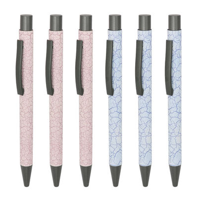 Buy Business Office Aluminum Ballpoint Pen 1.0mm High Quality Unique Patterns Metal Pen online manufacture