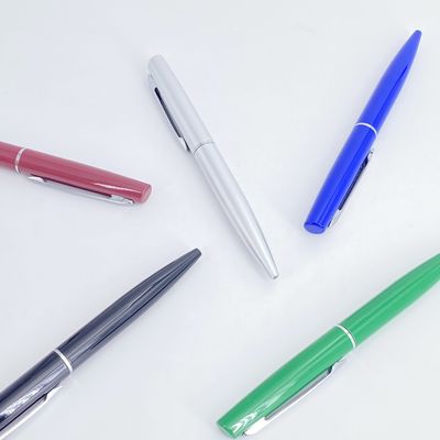 Buy Twist-type Metal Ballpoint Pens 1.0mm Advertising Gift Ball Pen online manufacture