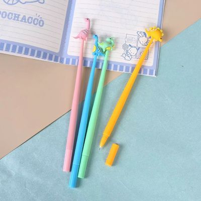 Buy Cartoon Dinosaur Neutral Pen Silicone Cute Personalized Promotion Gel Pen online manufacture