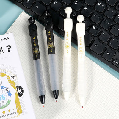 comprare Creativo Astrologia Decompressione giocattolo strumento ABCD Dice Gel Pen Per Studente fabbricazione online