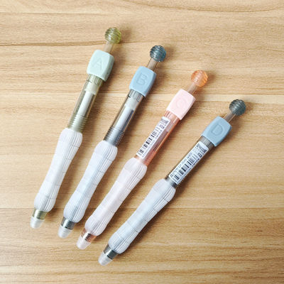 주문 패션 회전용 장난감 펜 삭제 가능한 중립 플라스틱 0.5mm 펜 학생용 온라인 제조