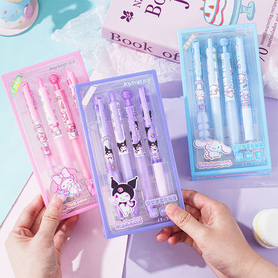 comprar Sanrio Original 0.5mm ST punta suave de la cubierta Kuromi Cinnamoroll Mi Melody Gel Pen Fabricación en línea