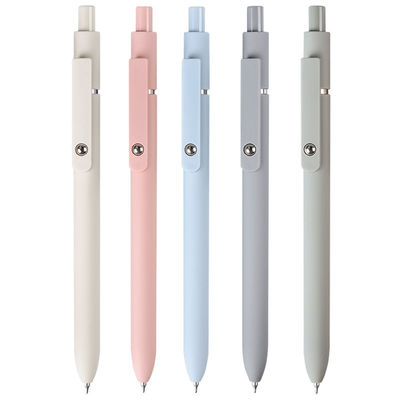 Creative Aesthetic Roller Ball Pen 0.5mm Fast Dry Fine Point Plastic Gel Pen