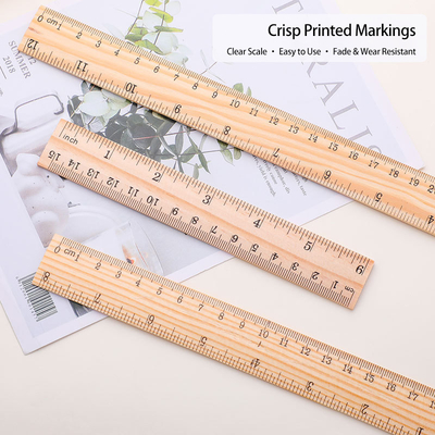 Wholesale Sewing Wood Ruler Premium Material Break Resistant for Teaching Carpentry
